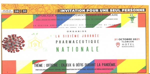 Journ&eacute;e SORP TLEMCEN 2021